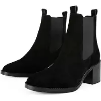 L37 HANDMADE SHOES Ankelstøvler 'FIND YOUR STRENGTH' sort