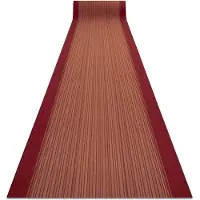 Rugsx Gummibelægning CARNABY orange 100cm 100x550 cm