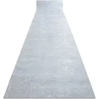 Rugsx Gummibelægning LOTUS SMOOTH 52421 Meleret grå VASKBAR 100cm 100x1000 cm
