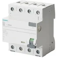 Siemens 5SV33446LA FI-sikkerhedsafbryder A 40 A 0.03 A 400 V