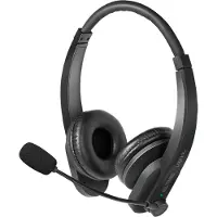 Logilink Bluetooth-hovedtelefoner: med USB-C-mikrofon, 18 timers drift, behagelig lyd