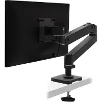 Ergotron LX Pro - Monteringssæt (monitorarm) - for LCD display - grommet montering - aluminium - sort - skærmstørrelse: op til 34 - skrivebordsmonterbar
