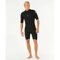 Rip Curl Dawn Patrol Spring 22 2 Mm Kortærmet Shorty Med Lynlås I Ryggen