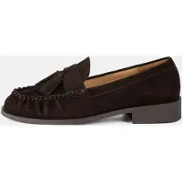 L37 HANDMADE SHOES Slipper 'HOLD ME CLOSE' brun