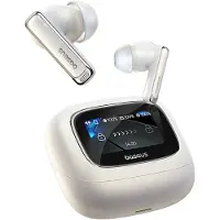 Baseus Bowie M2s Ultra TWS Wireless In-Ear Headphones with Interactive Screen - White