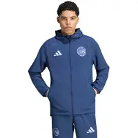 Adidas Ajax Track Top FZ - Blå - , størrelse X-Large