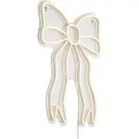 QAZQA Neon Væglampe Varm Hvid Inkl. LED - Bow