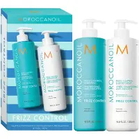 Moroccanoil Frizz Control Shampoo & Conditioner Half-Liter Set Hårplejesæt 1 stk.