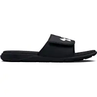 Under Armour Herre Ignite Pro Slide, (001) Sort/Sort/Hvid, 11, US