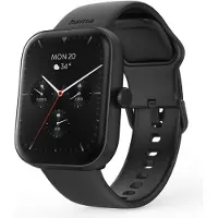 Hama 5000 - 47 mm - sort plastik - smart ur med rem - silikone - sort - display 1.65 - Bluetooth - 40 g