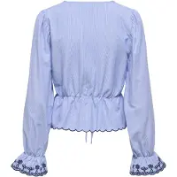 JDY Bluse 'JDYSAVANNAH' blå / himmelblå