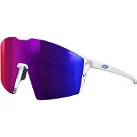 Julbo - Solbriller - Edge Blanc/Bleu Spectron HD 3 til Unisex - Hvid