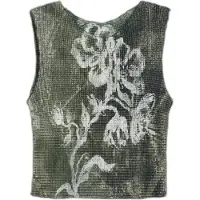 Desigual Shirts oliven / hvid