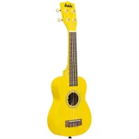 Kala Ukadelic Soprano Ukulele Taxi Cab Yellow