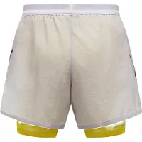 Peak Performance - Trail running tøj - M Discover 2-In-1 Shorts Misty Lavender til Unisex - Størrelse XL - Lilla
