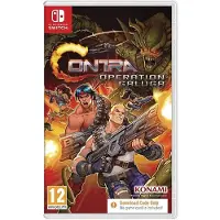 Konami Games Switch Contra Operation Galuga Code In Box
