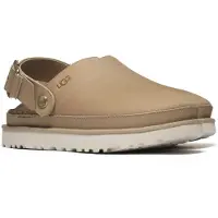 Ugg UGGtil kvinder. 1169590 Træsko i læder Goldenstar Villa lysebrun (39), 1-3 cm, Spænder, Casual