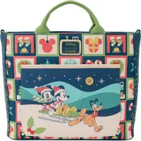 Loungefly Mickey & Minnie Holiday Rygsæk