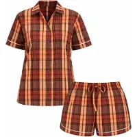LEAFLETIC Pyjamas brun