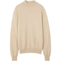 GOBI Cashmere Pullover 'Men's Essential Mock Neck Cashmere Sweater' beige