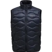 Peak Performance - Dunjakker ski - M Helium Down Vest Black til Unisex - Størrelse M - Sort