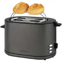ProfiCook PC-TA 1291, 2 skive(r), Anthracit, Rustfrit stål, Dreje, 950 W, 220 - 240 V