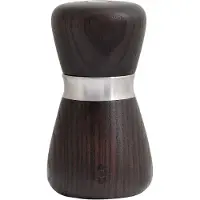 CrushGrind Kyoto krydderikværn Brown glaze, FSC ash, 10 cm