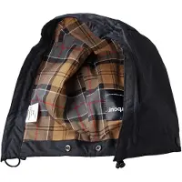 Barbour hætte til Bedale-jakke Navy Mørkeblå