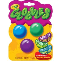 Crayola Gobbles 3-pak i assorterede farver – Sjovt og blødt sensorisk legetøj til børn