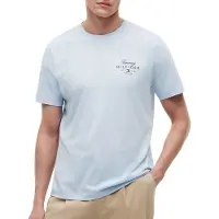 Tommy Hilfiger Bluser & t-shirts 'Logo' navy / lyseblå