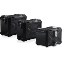 SW-Motech TRAX ADV komplet kuffertsæt sort inkl. holdere, låse, tasker