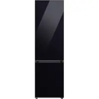 Samsung RB38C7B5C22/EF, 390 L, SN-T, 8 kg/24t, C, Frisk zone, aflukke, Sort