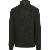Barbour New Tyne Zip Trøje Ud Oivengrøn Mørkegrøn Grøn måe