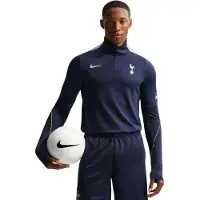 Nike Tottenham Træningstrøje Dri-FIT Strike Drill - Navy/Blå/Hvid - , størrelse Small