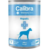 Calibra Veterinary Diets Hepatic Hundefoder - dåser - 6 x 400 g