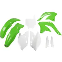 Ufo Kawasaki Kxf 450 2008-2008 Kakit211f-999 Fork Protectors & Plastikkit