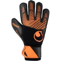Uhlsport Målmandshandske Fangmaschine Soft Resist+ - Sort/Orange, størrelse 6