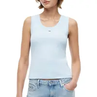 Tommy Hilfiger Overdel 'Slim Tank' himmelblå