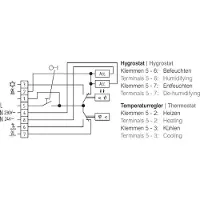 Eberle HYGROTHERMOSTAT 1WE. 10...35C