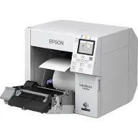 Epson ColorWorks CW-C4000E (BK) - Etiketprinter - farve - blækprinter - Rulle (10,2 cm) - 1200 x 1200 dpi - op til 100 mm/sek. (mono) / op til 100 mm/sek. (farve) - USB, USB vært - skærer