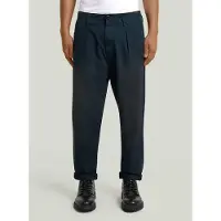 G-Star Pleated Chino Relaxed Tapered - Dark blue - Men