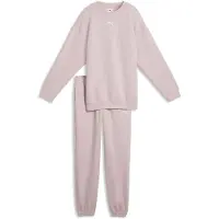Puma Loungewear Oversized Sweat Suit Youth, Clothing, Misty Pink, 7-8Y