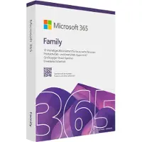 Microsoft 365 Family - Bokspakke (1 år) - op til 6 personer - mediefri - Mac, Android, iOS, Win - Tysk