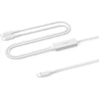 Belkin BoostCharge Pro 140W Dual USB-C Cable - 1.5m - White