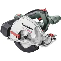 Metabo MKS 18 LTX BL 58, Metal, Sort, Grøn, Sølv, Børstefri, Aluminium, Aluminium, Rustfrit stål, 16,5 cm