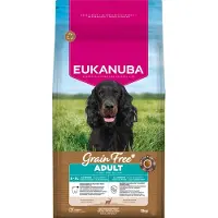 Eukanuba Grain Free Adult Large med lam - Økonomipakke: 2 x 12 kg