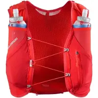 Salomon - Trailrygsække - Adv Skin 5 Set Flame Scarlet/Haute Red til Unisex - Størrelse XS - Rød