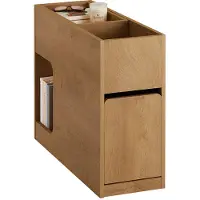 SoBuy smalt sengebord FBT158-N, natur