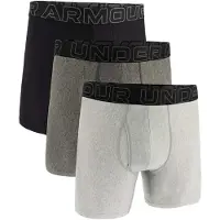 Under Armour Boksershorts grå / grå-meleret / sort