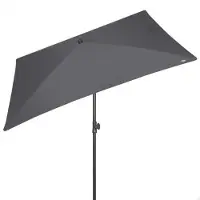 Aktive 62350 Uv30 Rektangulær Vippebaraltanparasol 200x125 Cm